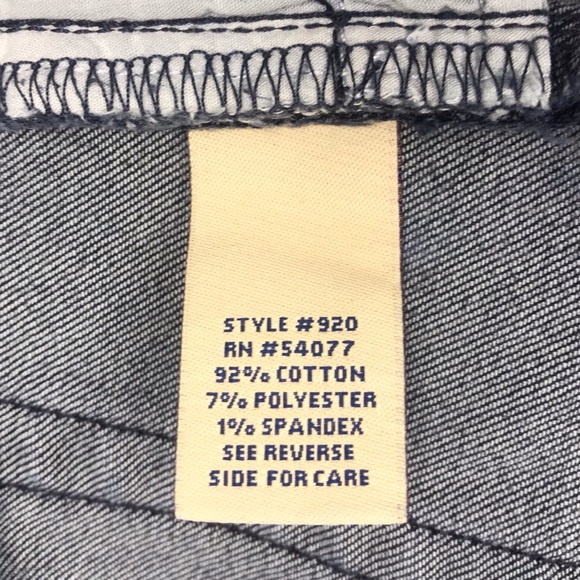 CAbi Blue Distressed Lowrise Jeans Size 2 XS Stretch Designer Stylish Comfort - Picture 8 of 8